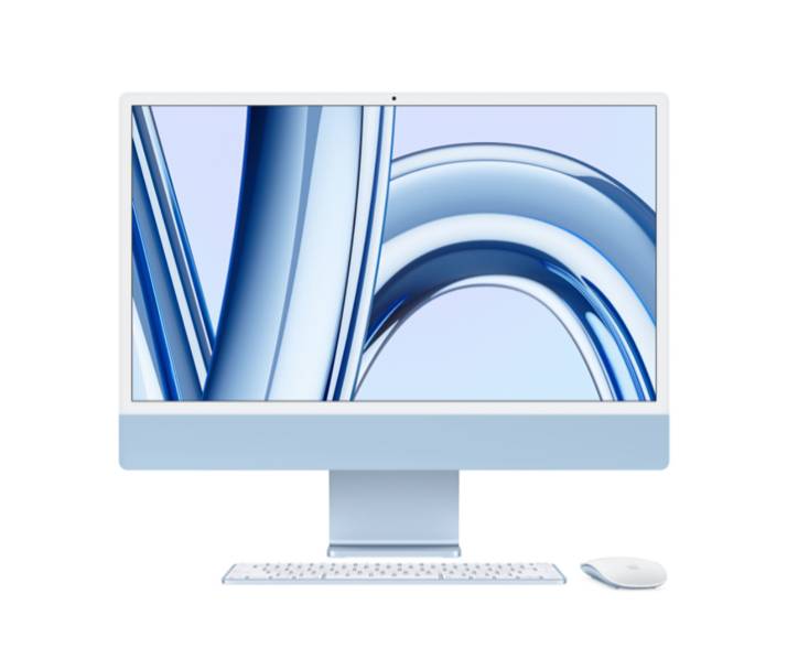 iMac Retina 24 512gb M3 Azul MQRR3E/A - iMac Retina 24 512gb M3 Azul MQRR3E/A -